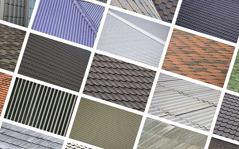 different metal roof types